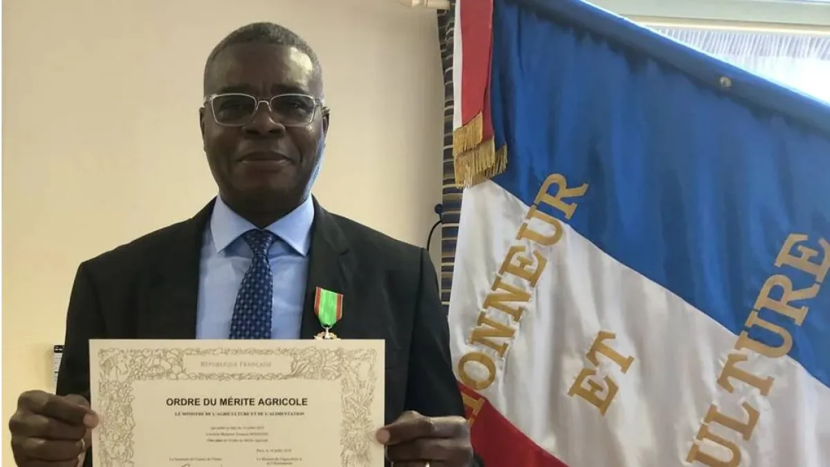 François Denis décoré